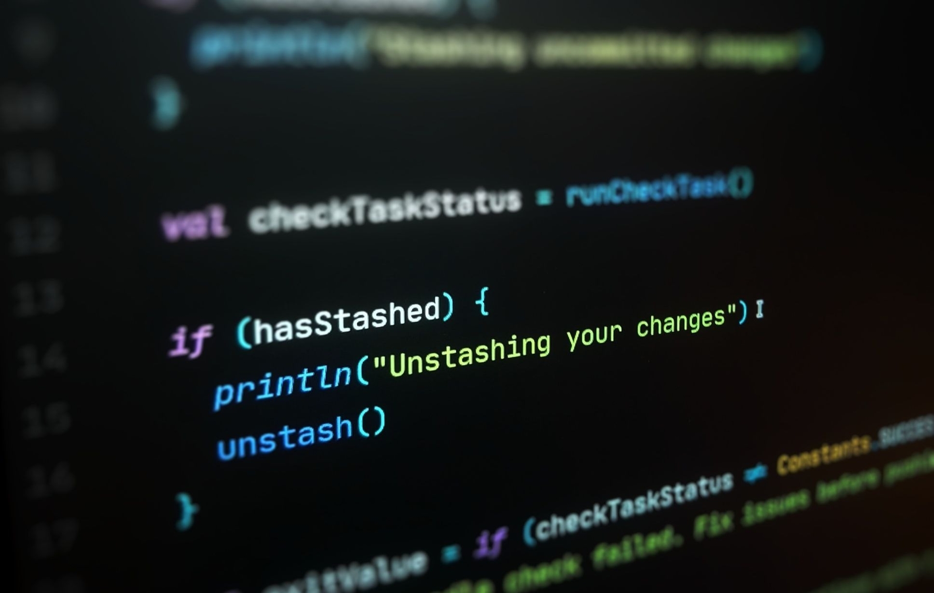 Type safe scripts